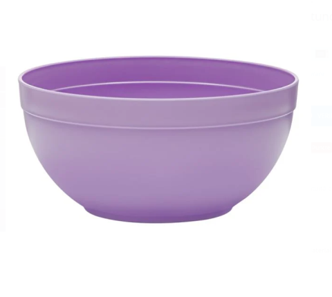 Boluri - Bol pentru servire din plastic, mov, 2500 ml, 20x10 cm