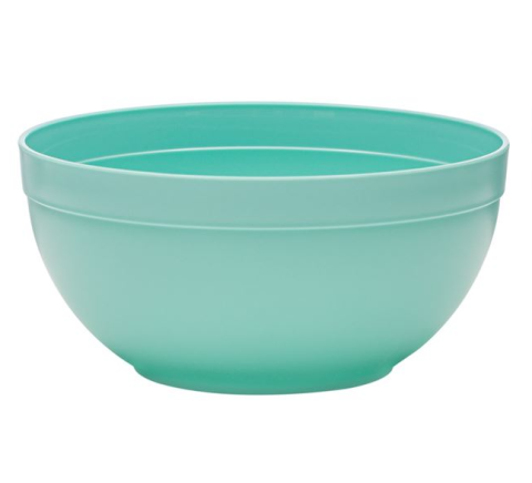 Boluri - Bol pentru servire din plastic,verde, 2500 ml, 20x10 cm