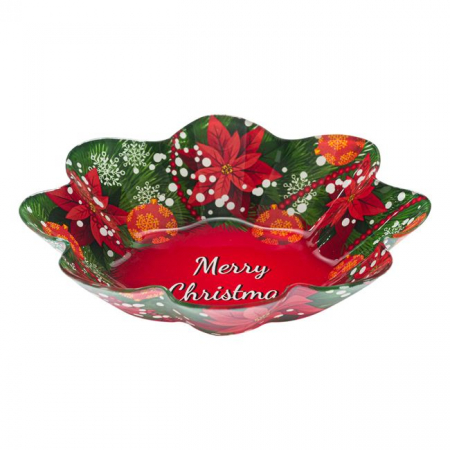 Bol pentru servire imprimeu Merry Christmas [1]
