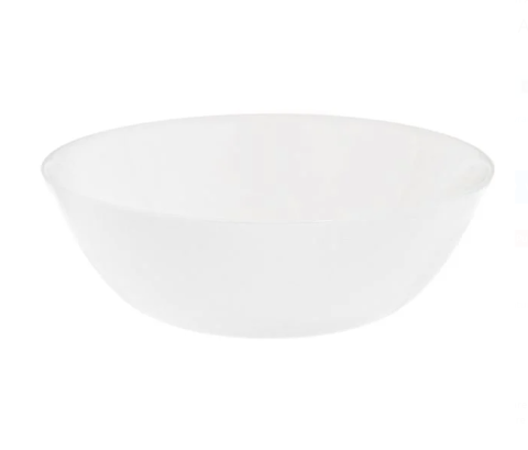 Boluri - Bol rotund pentru servire, opal, alb, 16x5 cm, 400 ml
