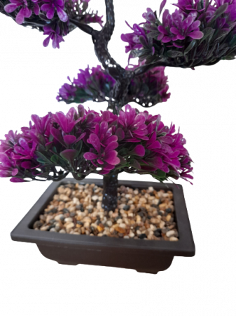 Bonsai artificial decorativ in ghiveci pentru interior [3]