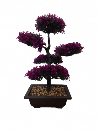 Bonsai artificial decorativ in ghiveci pentru interior [2]