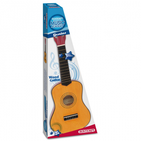 Jucarii muzicale - Bontempi chitara de lemn 55cm