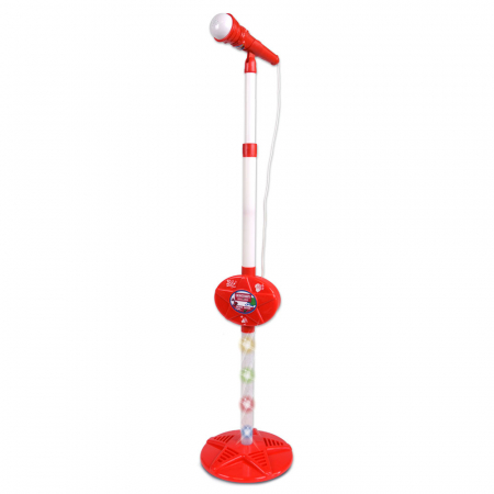 Bontempi micrfon cu stativ rosu [1]