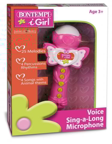 Jocuri si articole copii - Bontempi Microfon Girl Wireless