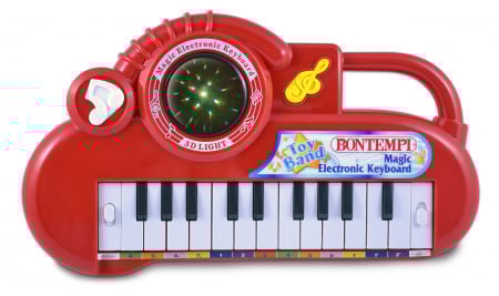 Bontempi Orgă Electronică Roșie cu Efecte Luminoase  [1]