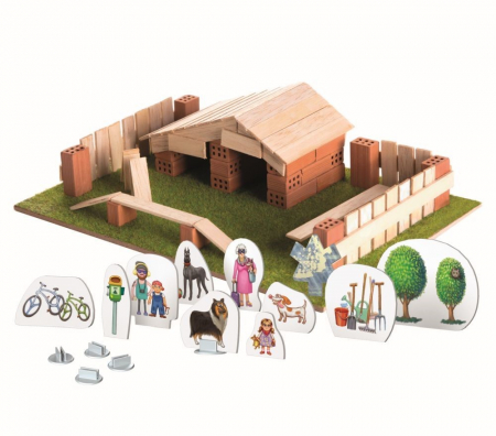 Brick trick cotetul pentru caini din caramidute ceramice [4]