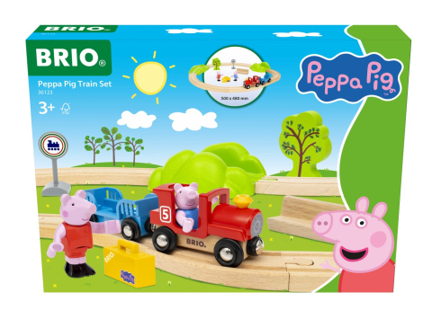 BRIO SET TRENULETUL PEPPA PIG [0]