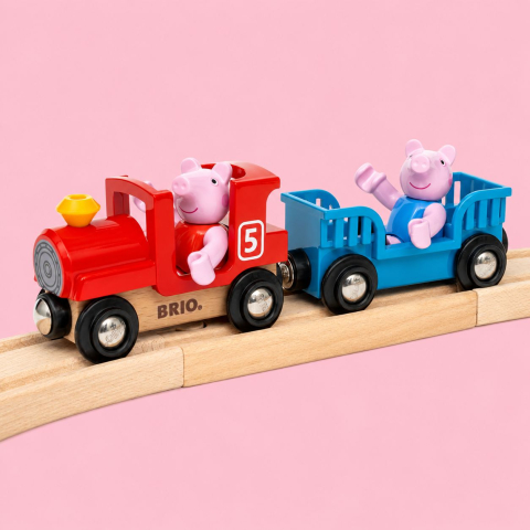 BRIO SET TRENULETUL PEPPA PIG [4]