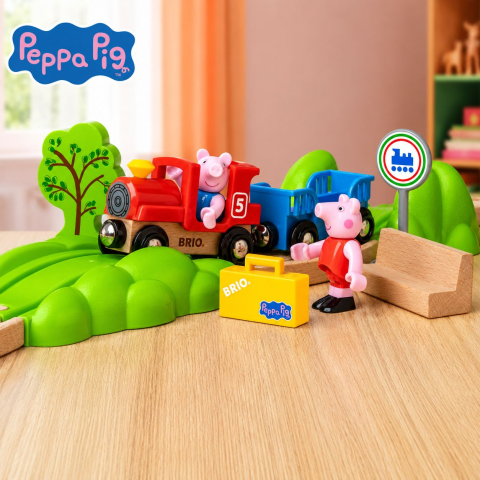 BRIO SET TRENULETUL PEPPA PIG [6]