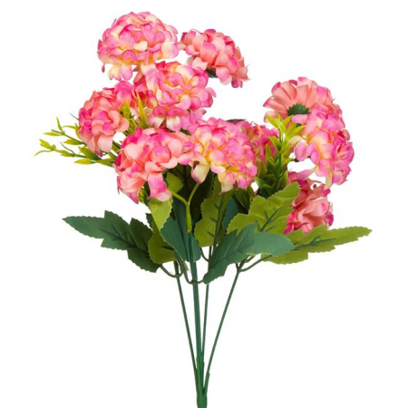 Flori si Plante artificiale - Buchet decorativ artificial cu flori hortensie
