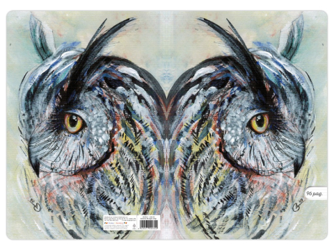 Caiet A4 dictando,ilustratie Bufnita, 48 file, 80 g/mp [2]