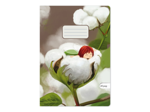 Caiet A5 special tip 2,ilustratie Cotton soft,24 file, 90g [0]