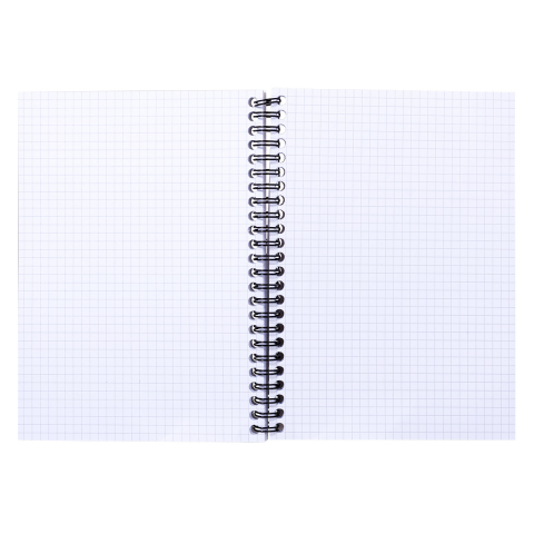 Caiet cu Spirală Pukka Pad Metallic Jotta A5, 200 File Matematică, Hârtie 80g, Coperți Cartonate [1]