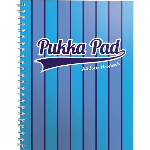 Papetarie & Birotica - Caiet cu Spirală Pukka Pad Vogue A4, Dictando, Coperți Albastre