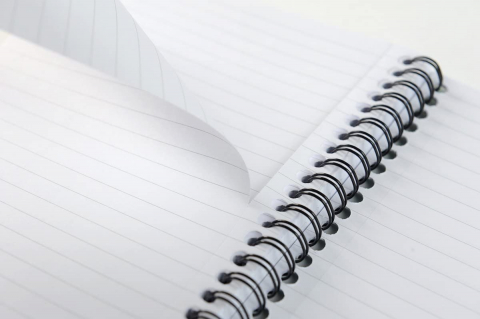Caiet cu Spirală și Separatoare Pukka Pad A5 Executive Metallic Project Book, 200 Pagini, Albastru [1]