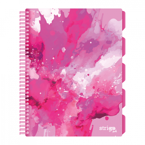 Caiete - Caiet cu Spirală și Separatoare Strigo Pads Project Book Fusion A4, Matematică
