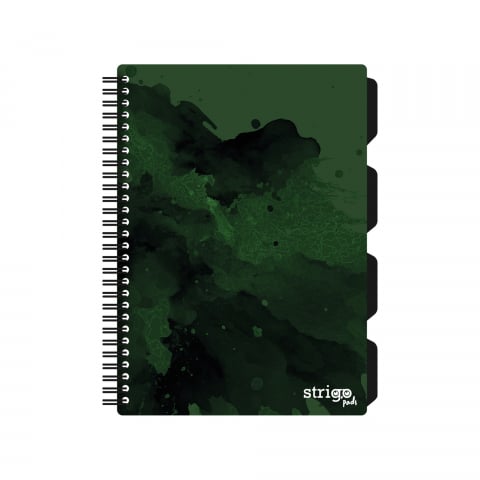 Caiete - Caiet cu Spirală și Separatoare Strigo Pads Project Book Fusion B5, Matematică
