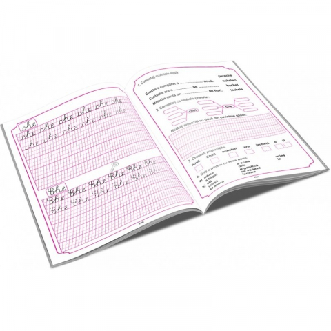 Caiet de scriere A5 pentru limba romana -Sa scriem literele,96 pagini [2]