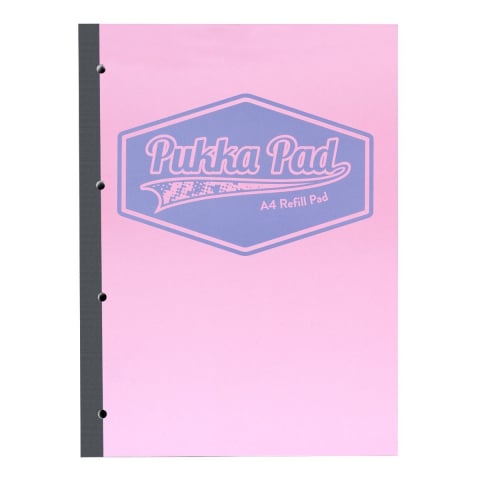 Papetarie & Birotica - Caiet Pukka Pad Pastel A4, 400 File Dictando, Hârtie 80g, Coperți Cartonate