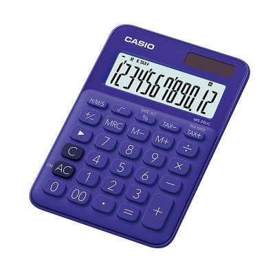 Papetarie & Birotica - Calculator de birou 12 digits Casio MS-20UC violet