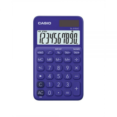 Papetarie & Birotica - Calculator portabil 10 digits Casio SL-310UC violet