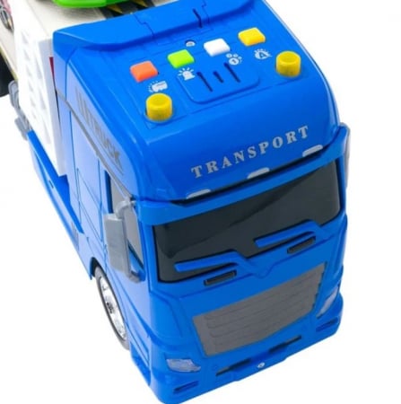 Camion care transportă 7 mașini cu sunet și lumini [2]