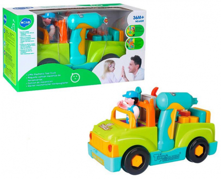 Masinute, Motociclete, Elicoptere, Avioane & Trenulete - Camionul Plin cu Scule al Micului Mecanic