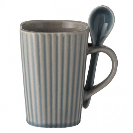 Articole Bucatarie - Cana cu lingurita din ceramica