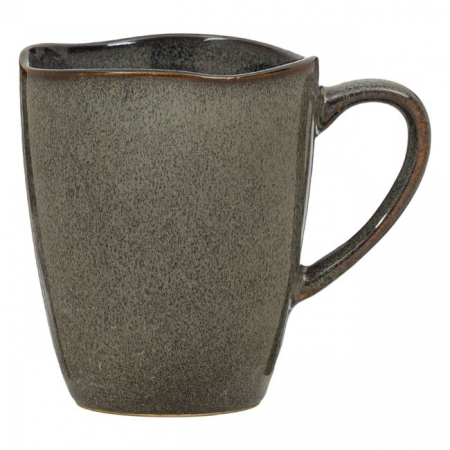 Articole Bucatarie - Cana cu margine ondulata din ceramica