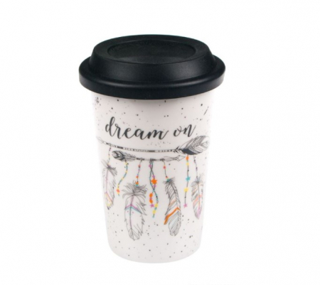Articole Bucatarie - Cana TO GO cu capac pentru cafea