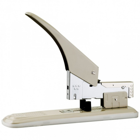 Capsatoare si decapsatoare - Capsator capse 23/6 - 23/24, 210 coli, 63mm, plastic, alb, model Kangaro HD23S24