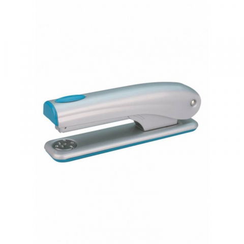 Capsatoare si decapsatoare - Capsator capse 24/6, 20 coli, 77mm, plastic, albastru,Eagle Galaxy S6086B