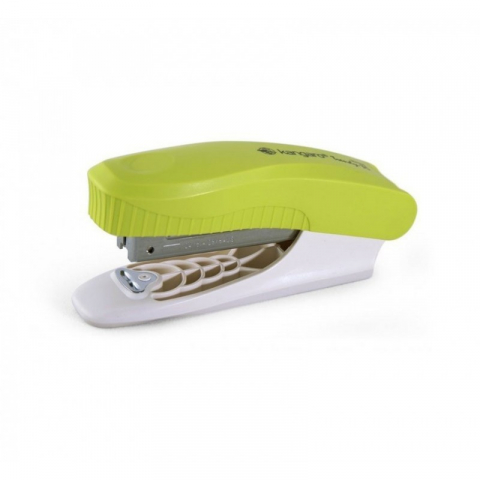 Capsatoare si decapsatoare - Capsator capse 24/6, 25 coli, 45mm, plastic, verde, model Kangaro Trendy35