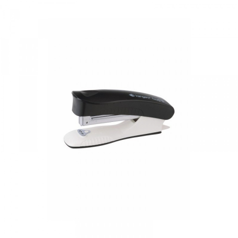 Capsatoare si decapsatoare - Capsator capse nr.10, 15 coli, 58mm, plastic, negru, model Kangaro Trendy10