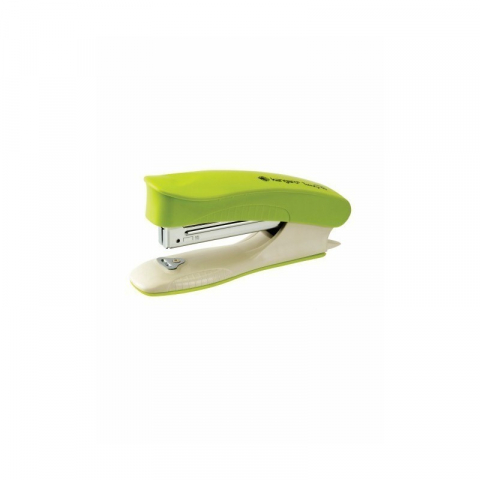 Capsatoare si decapsatoare - Capsator capse nr.10, 15 coli, 58mm, plastic, verde, model Kangaro Trendy10