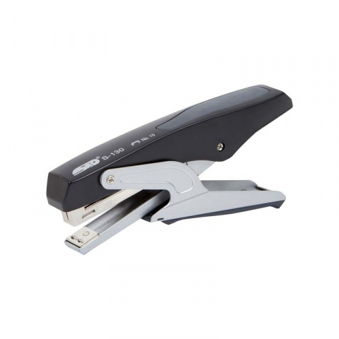 Capsatoare si decapsatoare - Capsator tip cleste STD S-130, nr.10, 16 coli, 52mm, metalic, negru