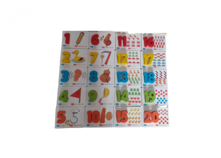 Carduri puzzle cu numere de la 1 la 20 si betisoare [1]