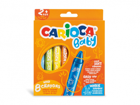 Carioci - Carioca Baby 2+ creioane cerate Wild