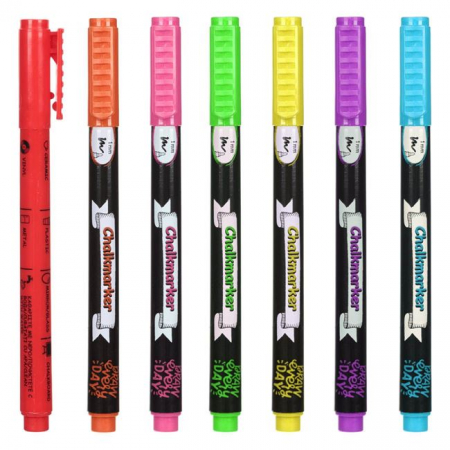 Carioca creta lichida,diverse culori,7 bucati/set [1]