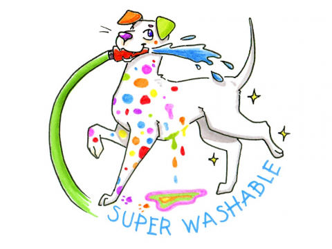 Carioca Faber-Castell 24 culori, superlavabile, ediția 2021 [3]