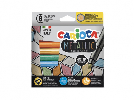 Carioci - Carioca Metallic Maxi 6/set