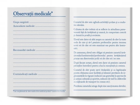 Carnet de Elev pentru Clasele I-IV [6]