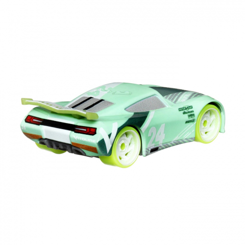 CARS GLOW RACERS MASINUTA METALICA CHASE RACELOTT 1:55 [2]