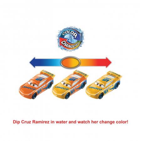 Cars Mașinuța Dinaco Cruz Ramirez cu Culori Schimbătoare  [3]