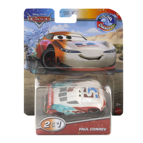 Jocuri si articole copii - CARS MASINUTA PAUL CONREV CU CULORI SCHIMBATOARE