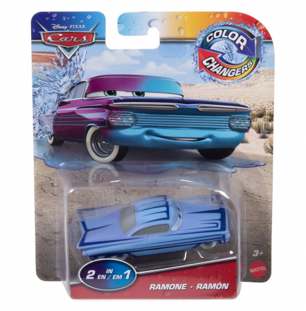 Masinute, Motociclete, Elicoptere, Avioane & Trenulete - Cars Mașinuța Ramone cu Culori Schimbătoare 