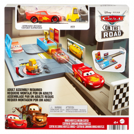 Masinute, Motociclete, Elicoptere, Avioane & Trenulete - Cars Set Dinoco Rusteze Racing 