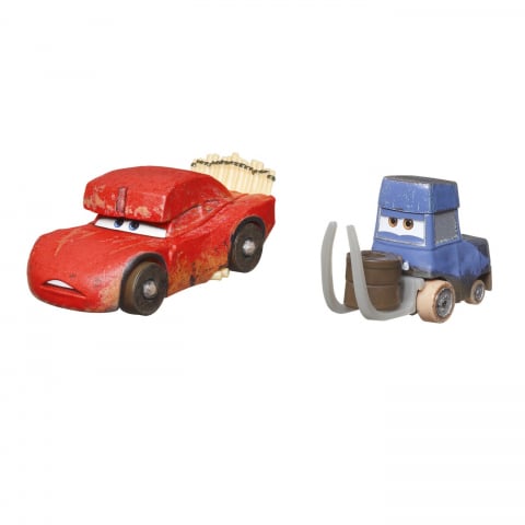 Cars3 Set 2 Masinute Metalice Cave Fulger Mcqueen Si Pitstoposaurus [1]