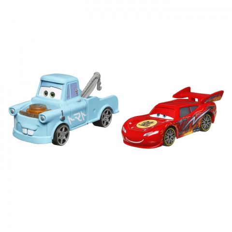 Cars3 Set 2 Masinute Metalice Drift Party Mater Si Dragon Fulger Mcqueen [1]